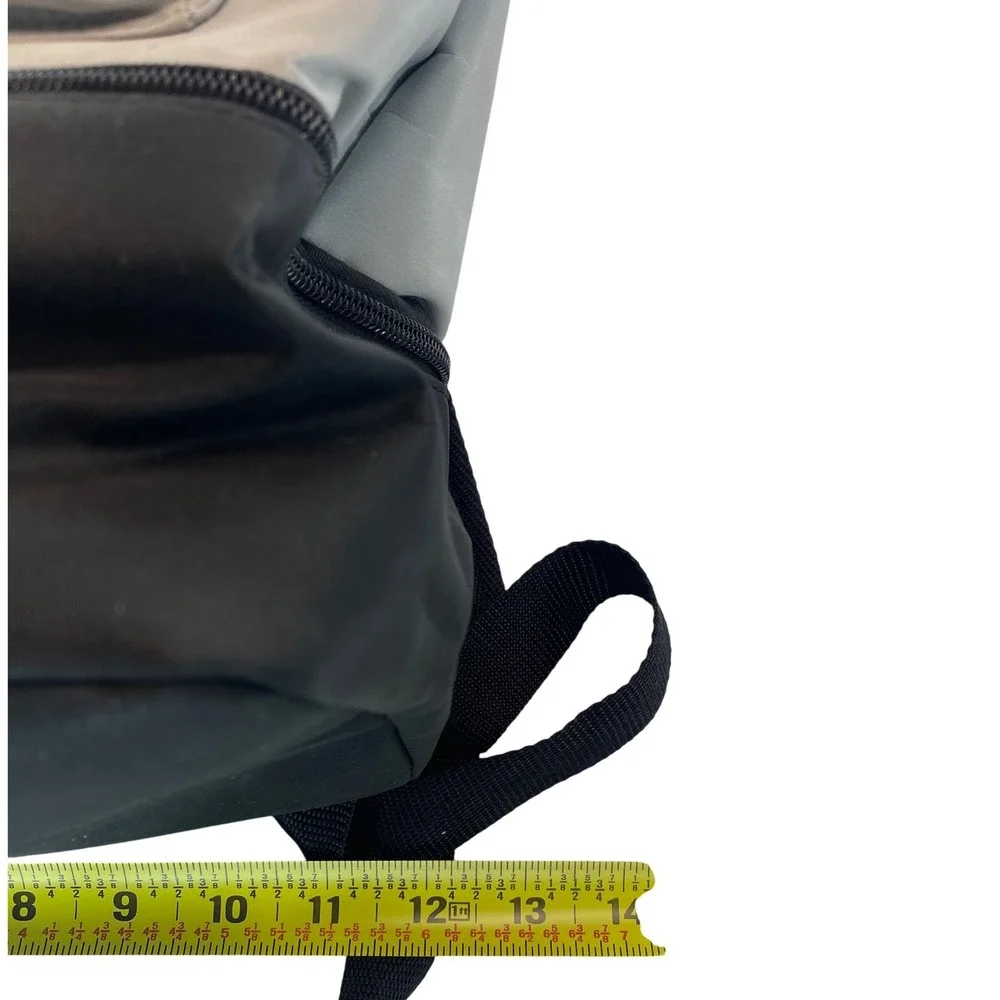 Duffle Backpack with Shoe Compartment Beige‎ and Black Versatile Gym Bag unisex